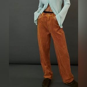 Urban Outfitters BDG High Waisted Baggy Corduroy Pants